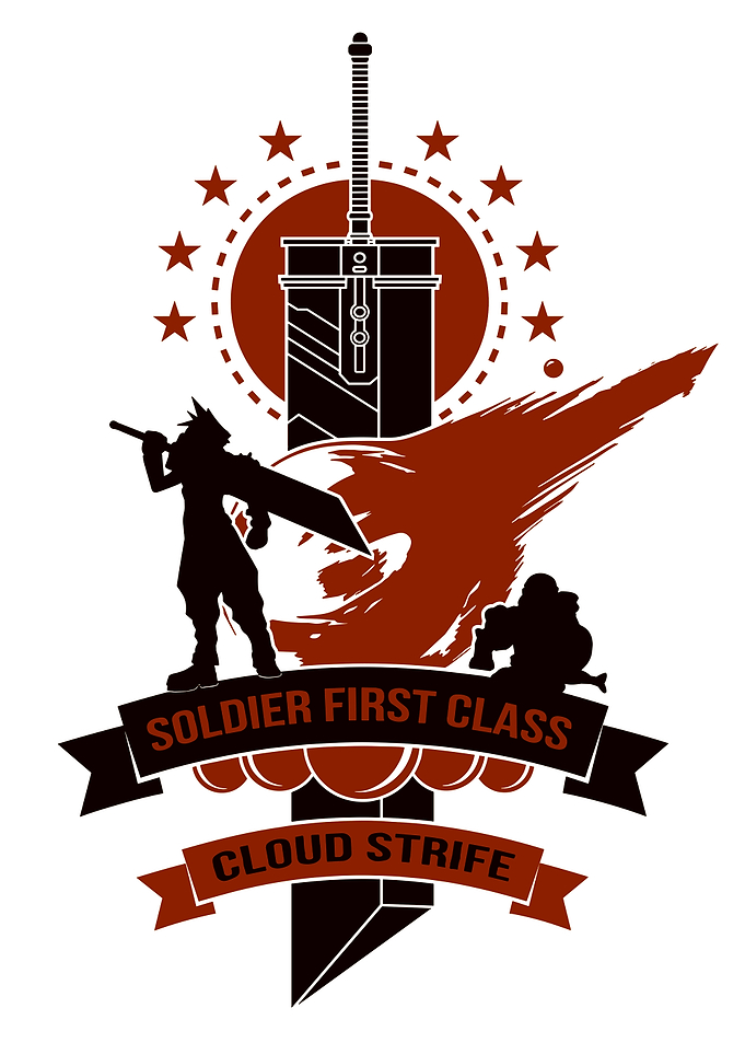Cloud Strife Soldier First Class Emblem