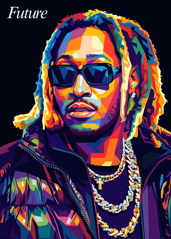 Future Pop Art Portrait