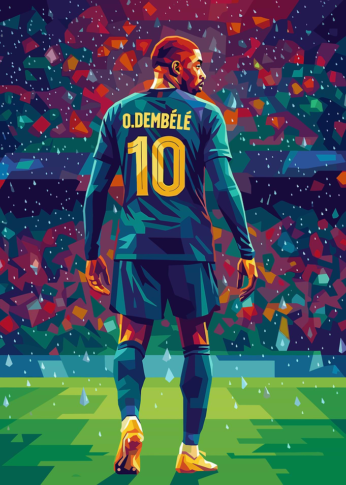Ousmane Dembélé Soccer Player