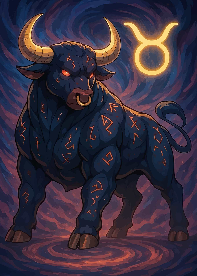Taurus Zodiac Symbol Bull