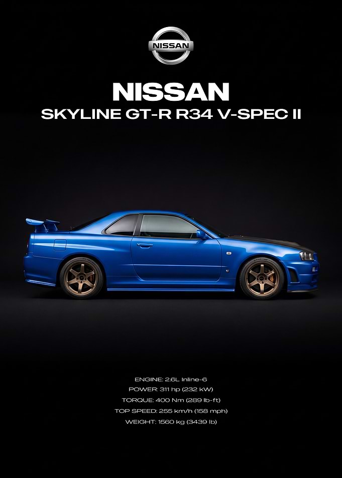 Nissan Skyline GT-R R34 V-Spec II
