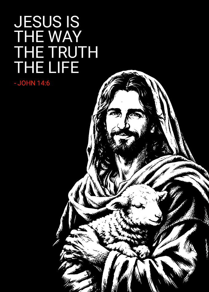 Jesus Holding a Lamb