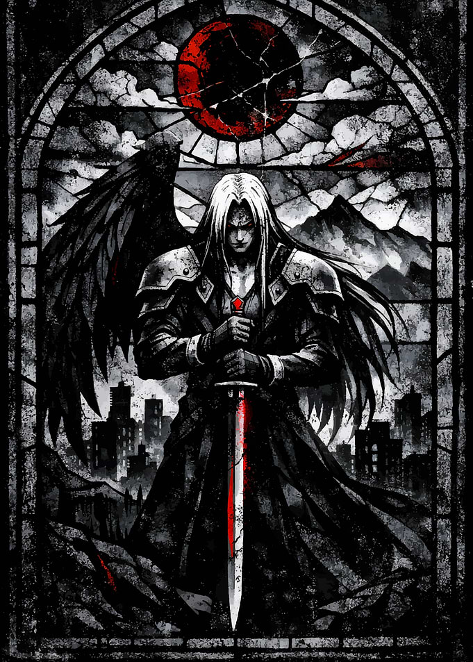Sephiroth with Sword