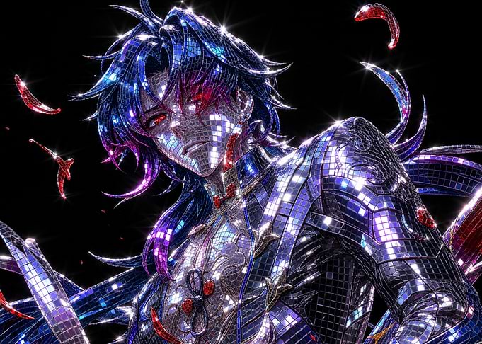 Disco Ball Anime Character