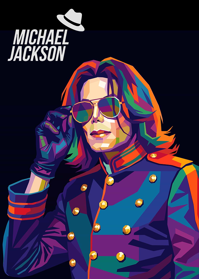 Michael Jackson Pop Art Portrait