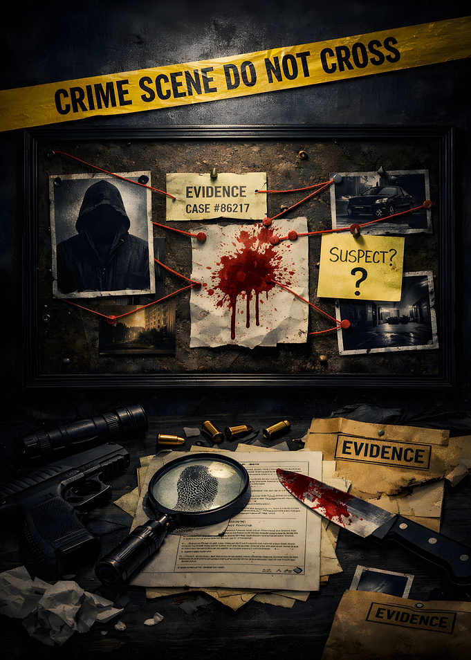 Crime Scene Investigation Board