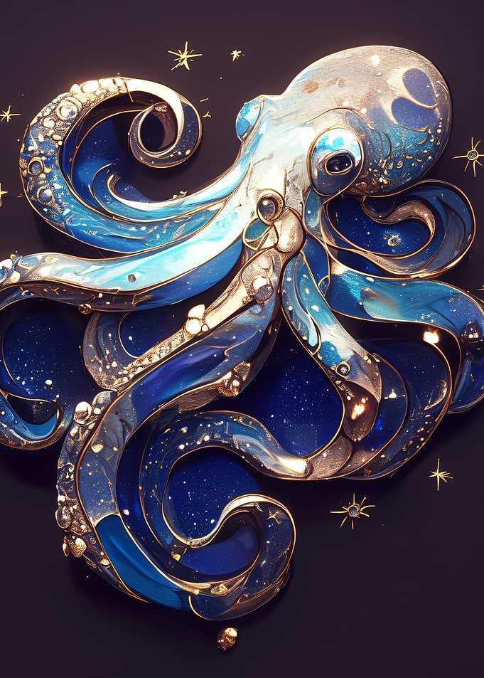 Ornate Celestial Octopus