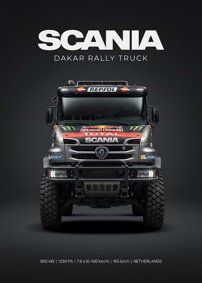 Scania Dakar Rally Truck