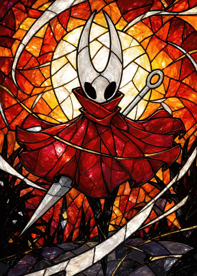 Hornet Stained Glass Art