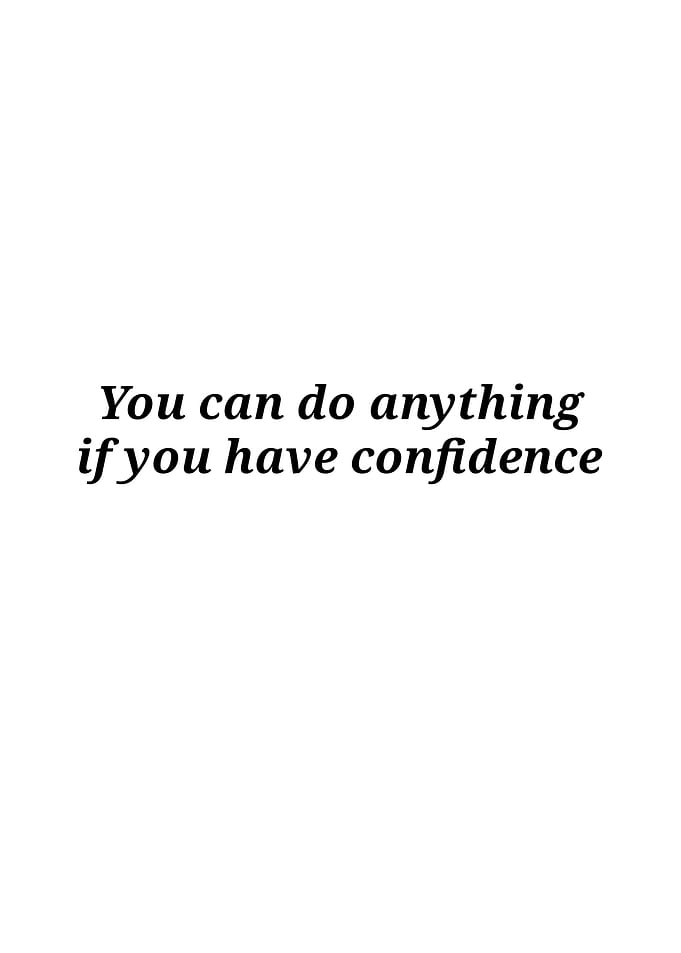 Inspirational Quote About Confidence