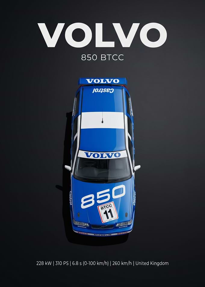 Volvo 850 BTCC Race Car