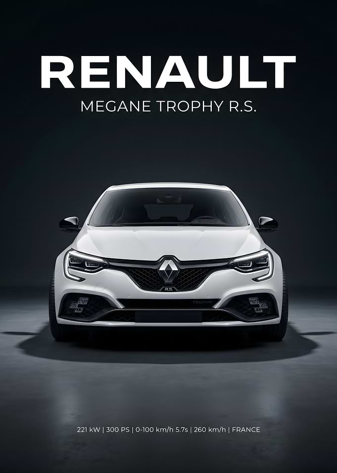 Renault Megane Trophy R.S. Front View