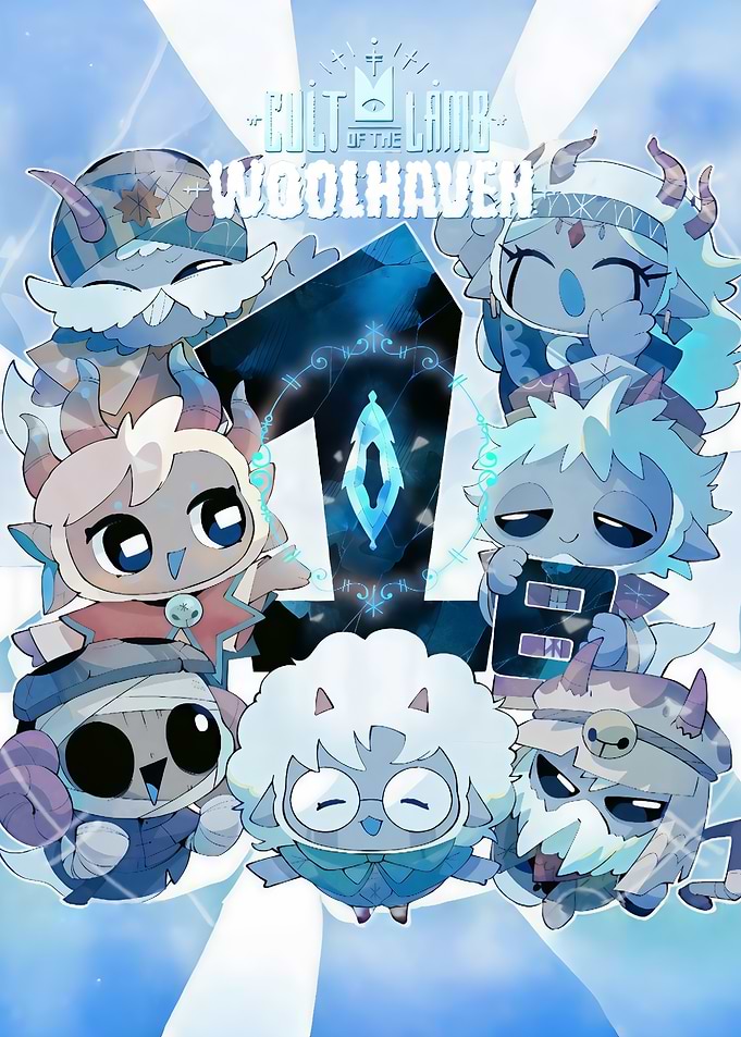 Cult of the Lamb Woolhaven Art