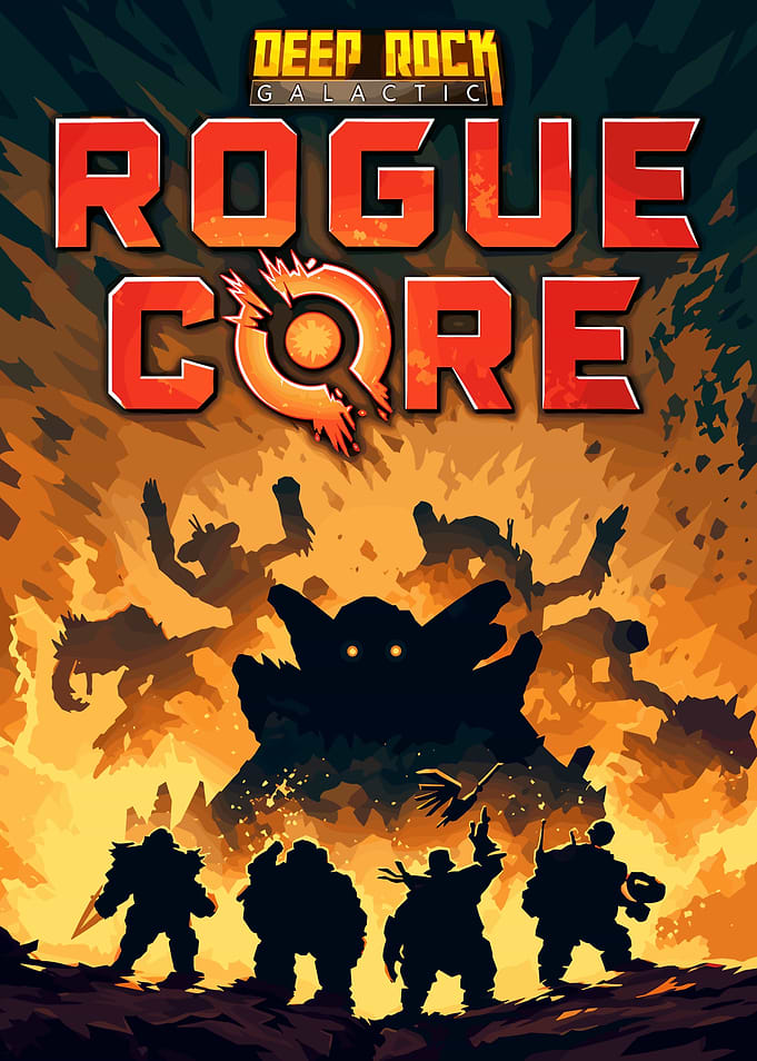 Deep Rock Galactic Rogue Core Art