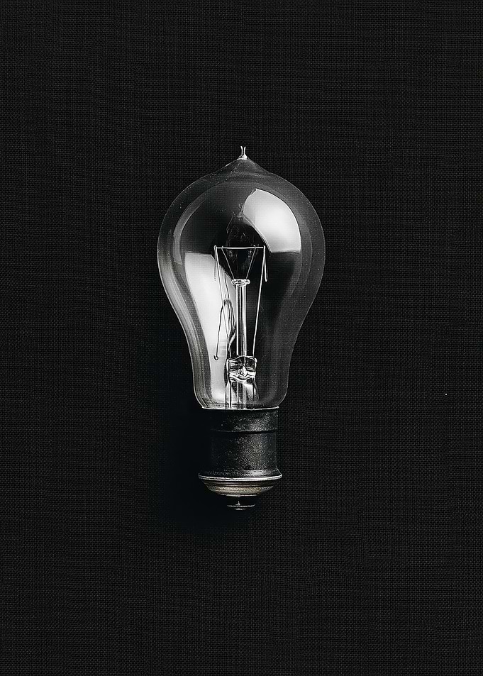 Vintage Incandescent Light Bulb