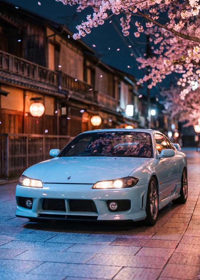 Nissan Silvia S15 Cherry Blossoms