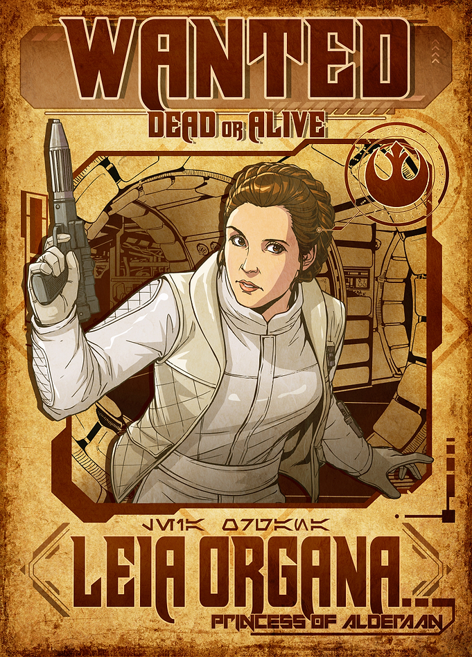 Wanted: Leia Organa