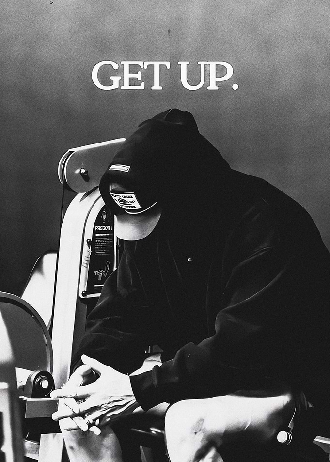 Get Up Motivational Gym Scene