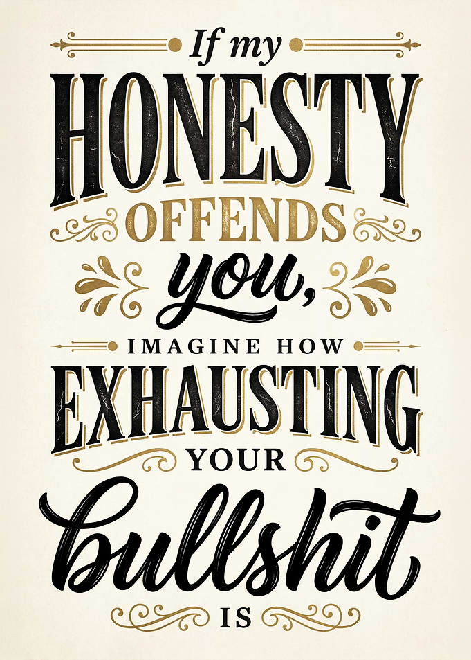Honesty vs. Bullshit Quote