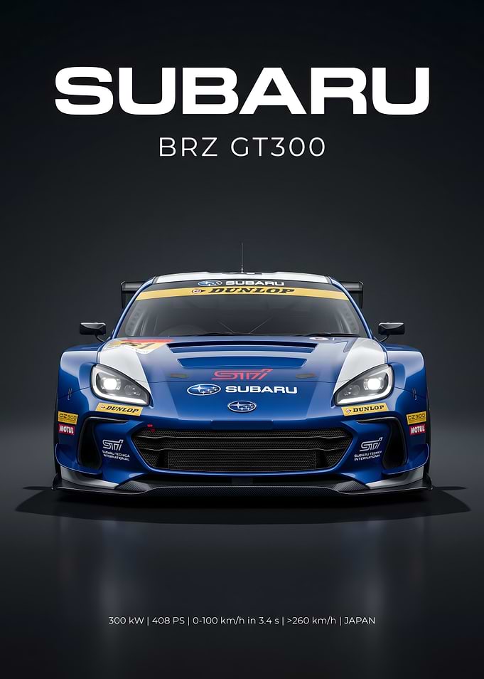 Subaru BRZ GT300 Race Car