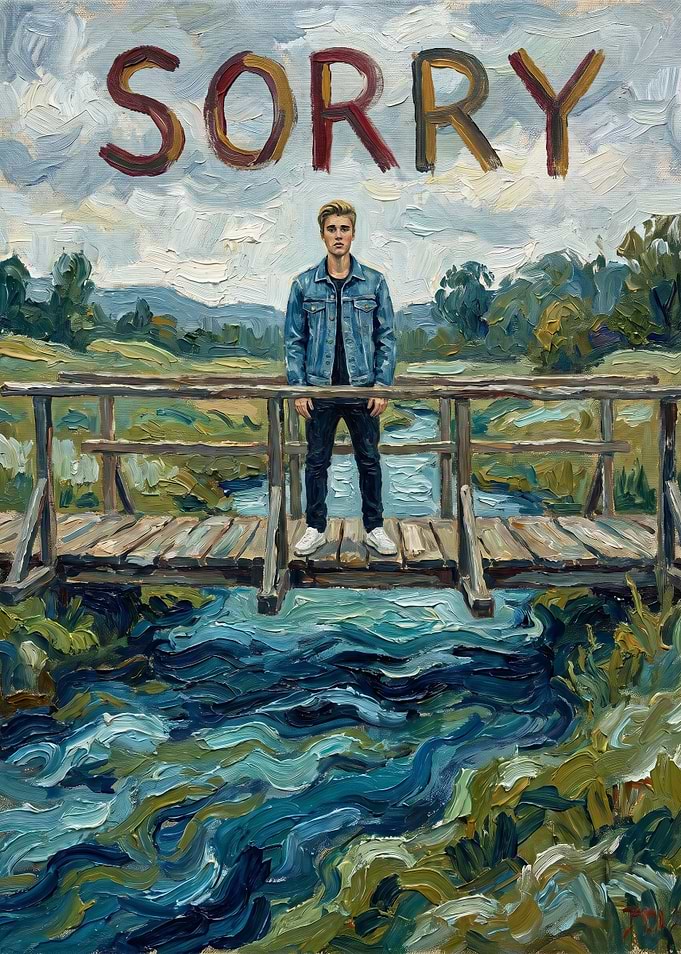 Justin Bieber 'Sorry' Painting