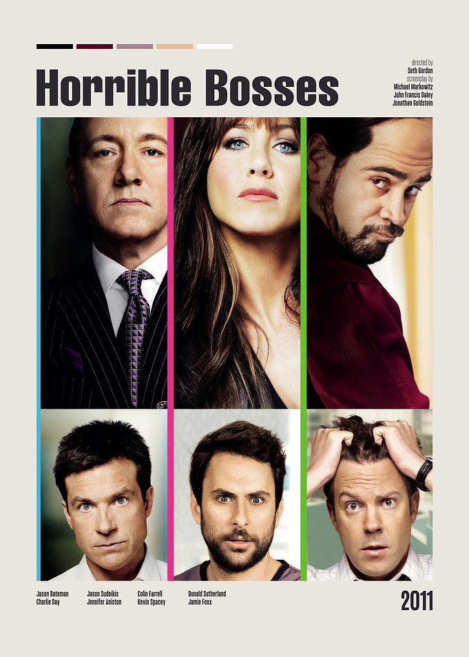 Horrible Bosses Movie Poster