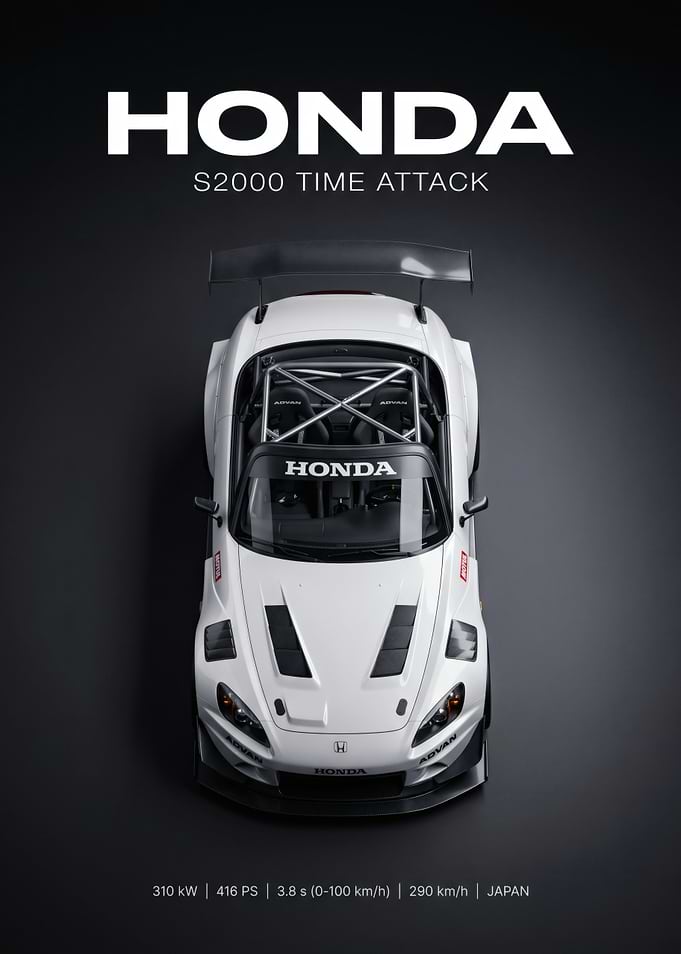 Honda S2000 Time Attack Car