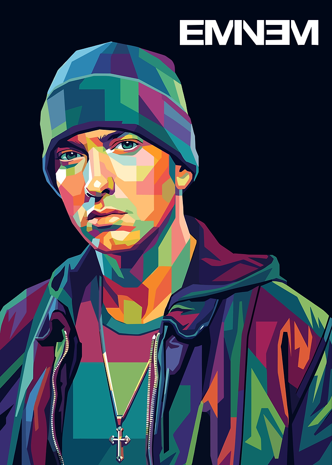 Eminem Pop Art Portrait
