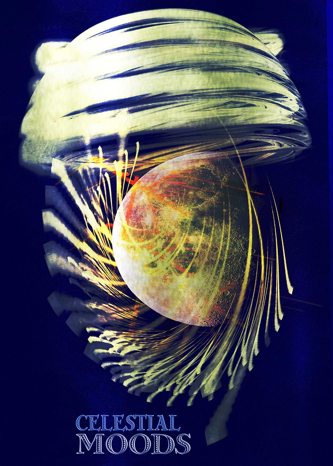 Celestial Moods Abstract Planet Art