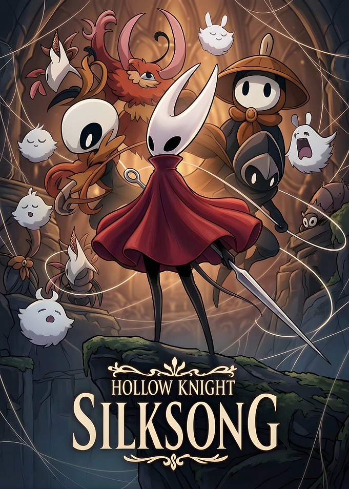 Hollow Knight Silksong Game Art