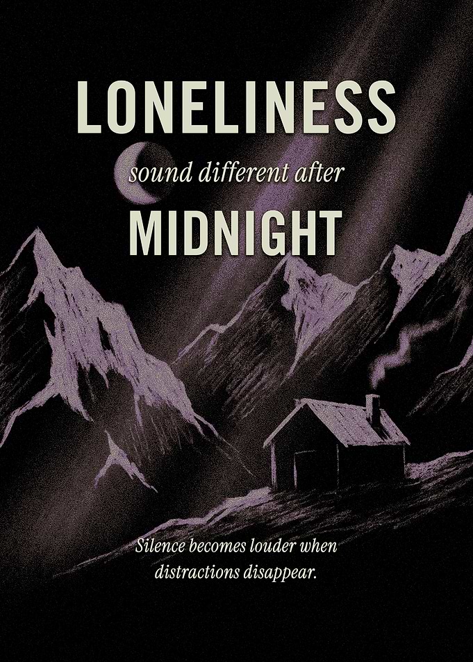 Loneliness sounds different after midnight