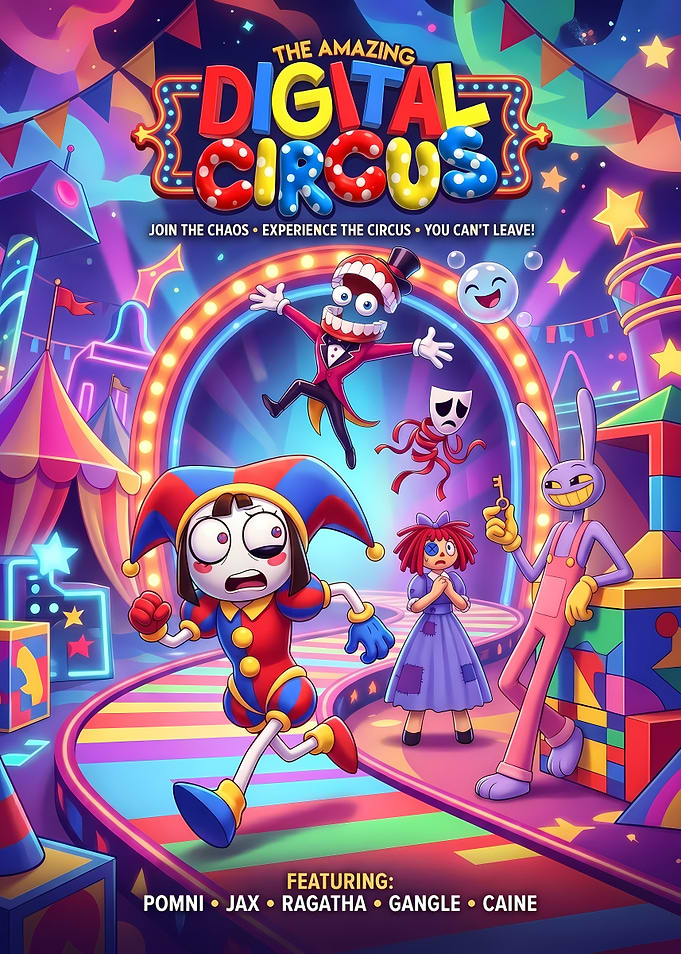 The Amazing Digital Circus Poster