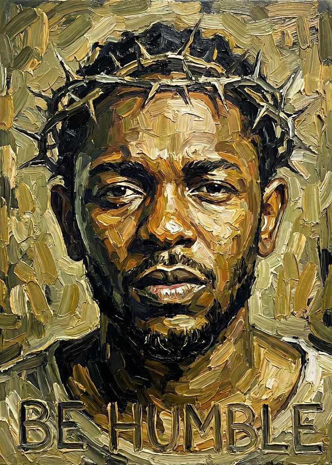 Kendrick Lamar 'Be Humble' Portrait