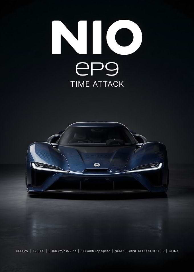 NIO EP9 Time Attack