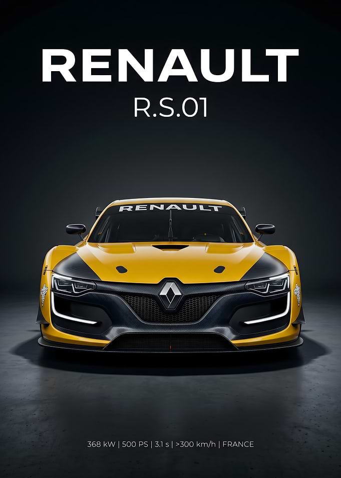 Renault R.S.01 Race Car