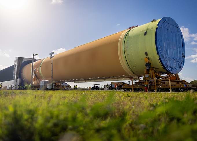 Artemis 3 Rocket Stage