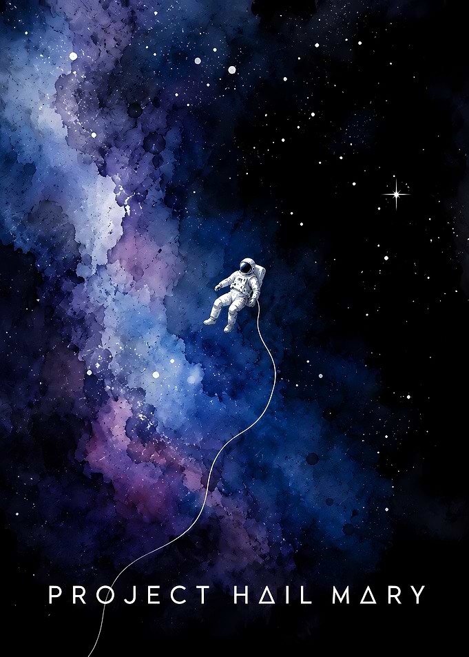 Astronaut Floating in Space