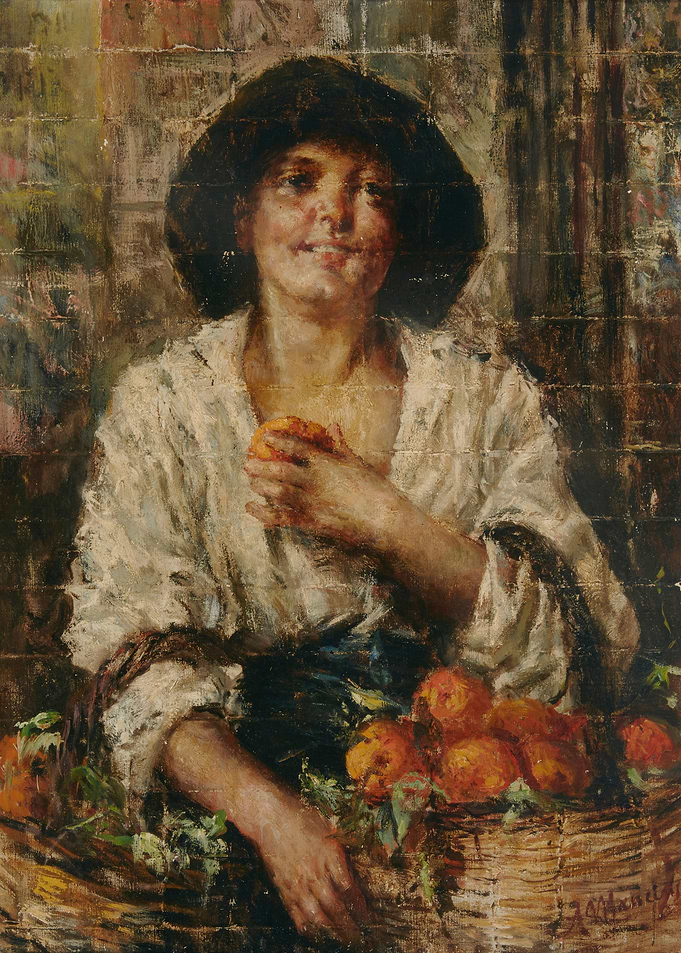 Woman with Fruit