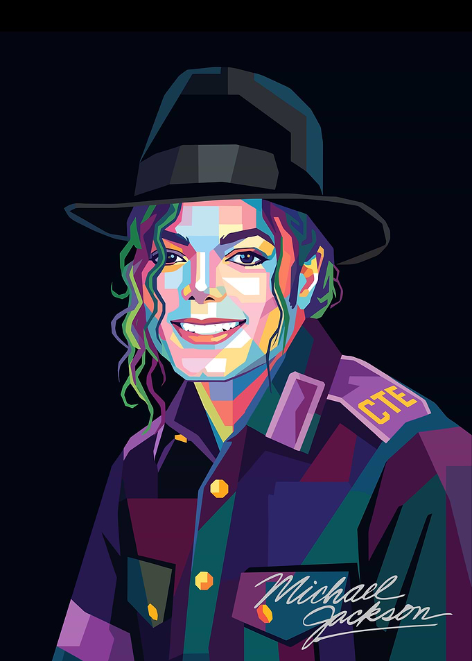 Michael Jackson Pop Art Portrait