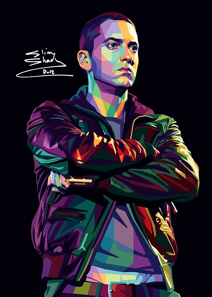 Eminem Pop Art Portrait