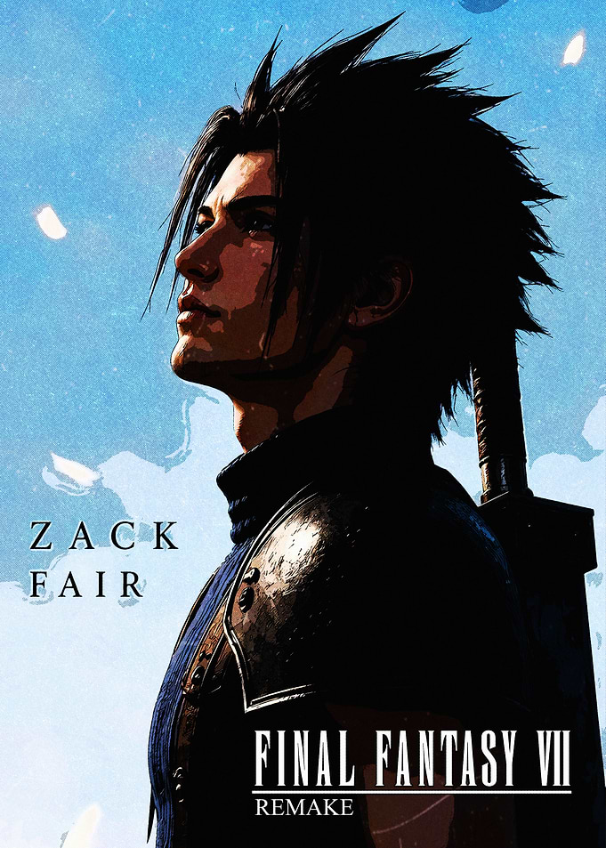Zack Fair Final Fantasy VII Remake