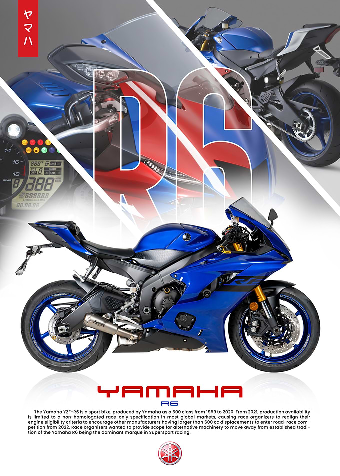 Yamaha R6 Motorcycle