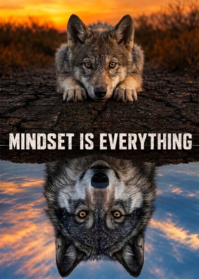 Wolf Reflection Mindset is everything
