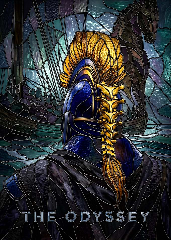 The Odyssey Stained Glass Art