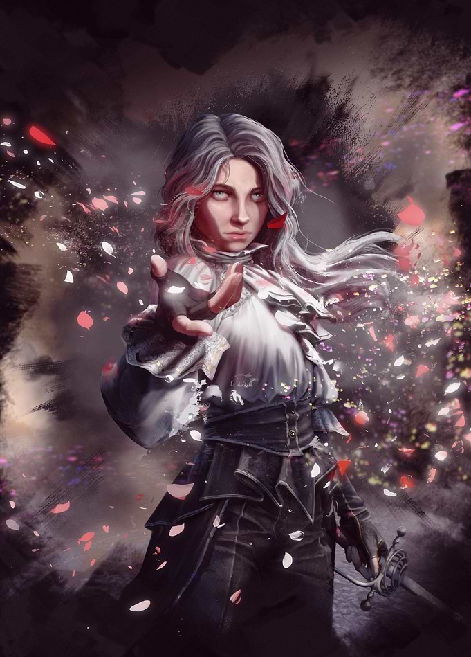 ''Get out of this canvas'' - Maelle's gommage