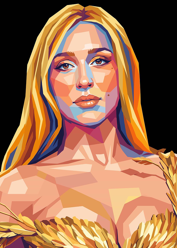 Pop Art Portrait of a Woman