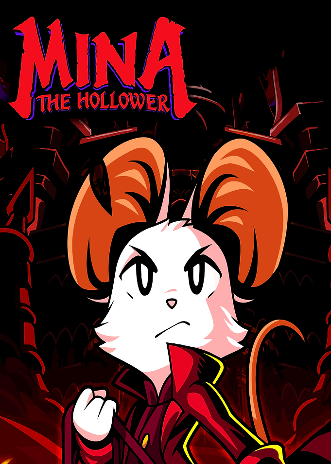 Mina The Hollower Game Art Portrait