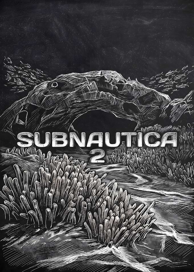 Subnautica 2 Chalk Art