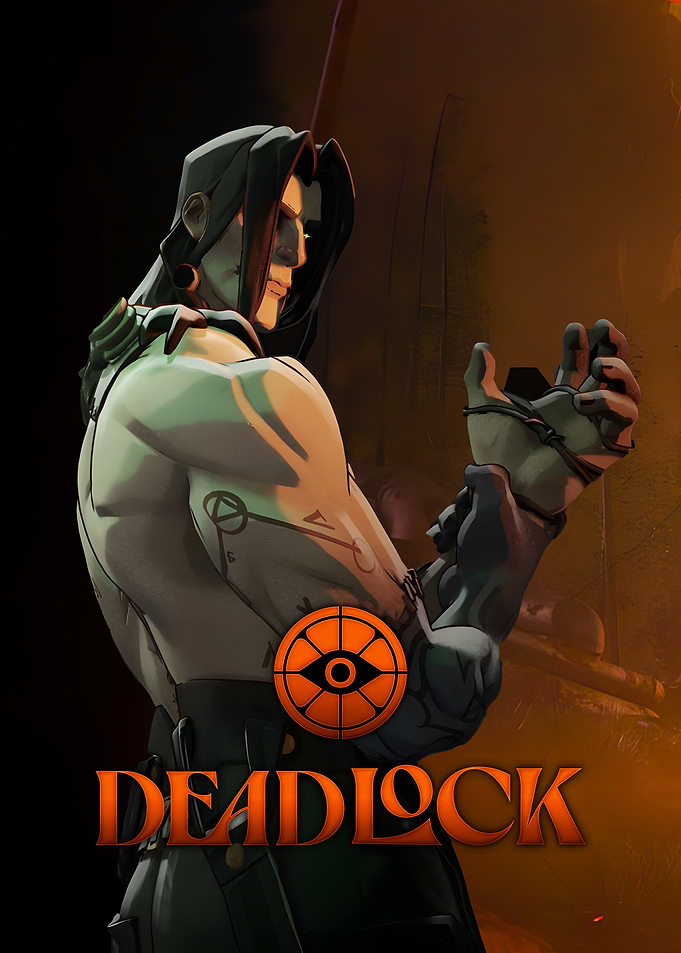 Deadlock Game Character and Logo