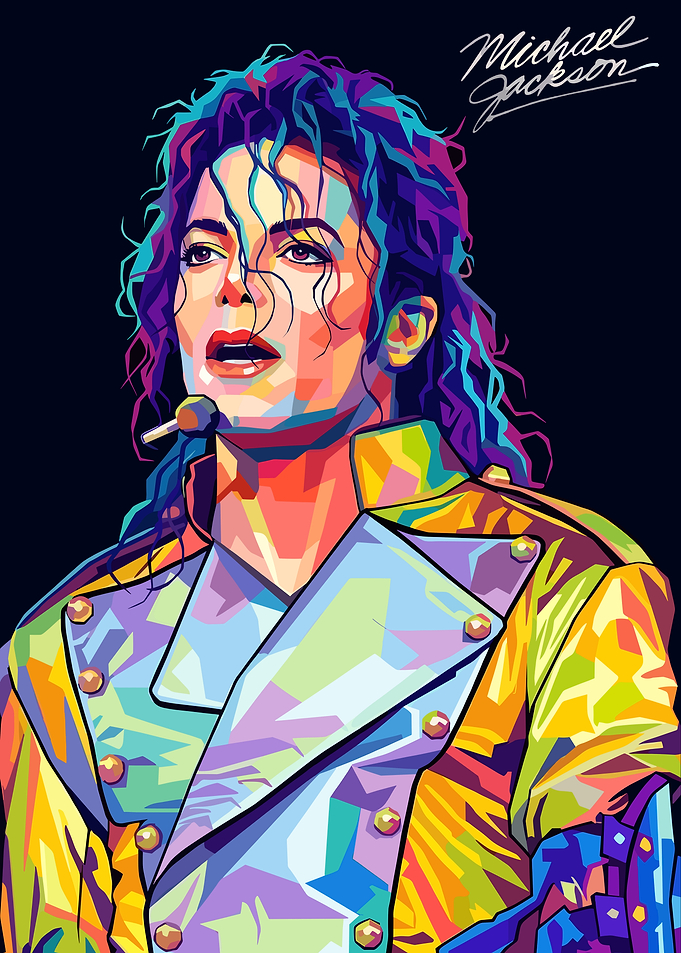Michael Jackson Pop Art Portrait
